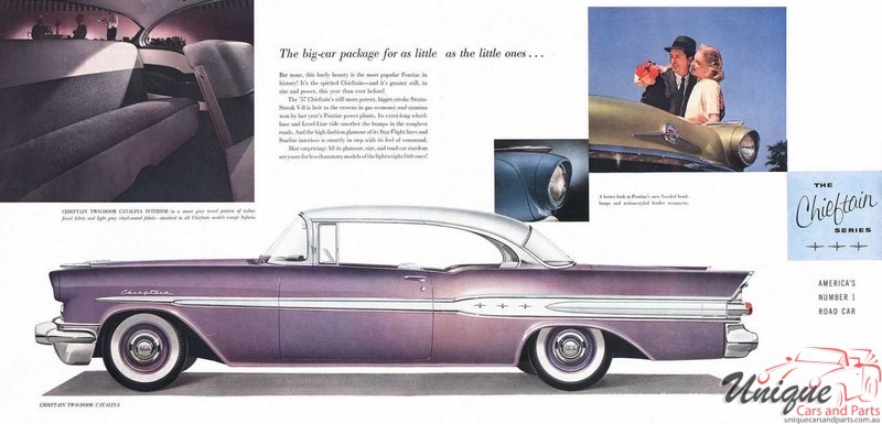 1957 Pontiac Brochure Page 2